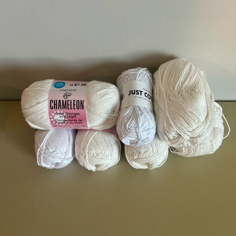 Premier Yarn Bundle - White and Cream